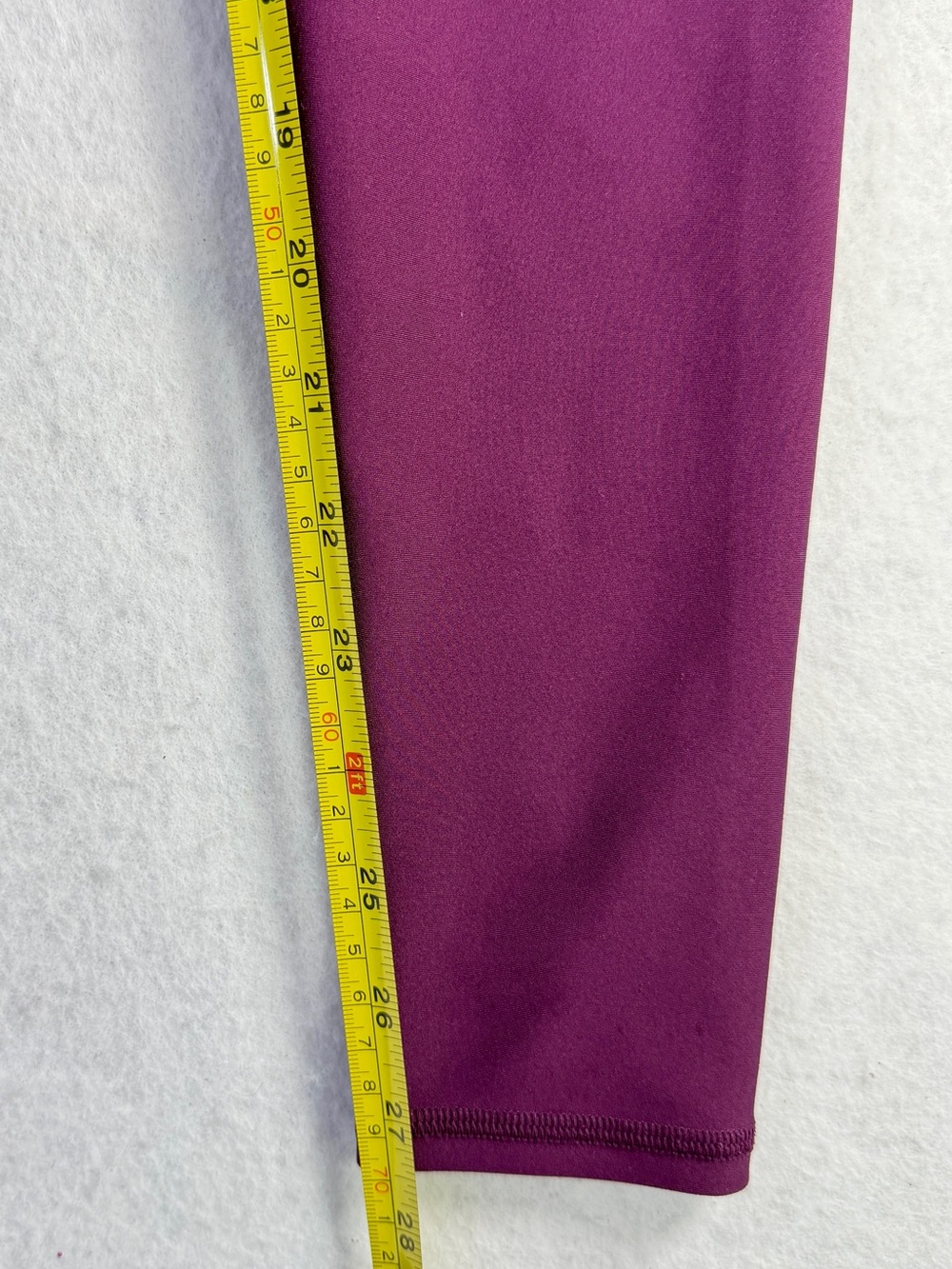 Alo Yoga High-Waist Airlift Leggings Dark Plum Maroon Size Small - Picture 6 of 10
